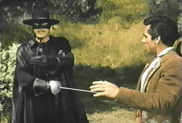 Zorro stops Joaquin from killing the governor.
