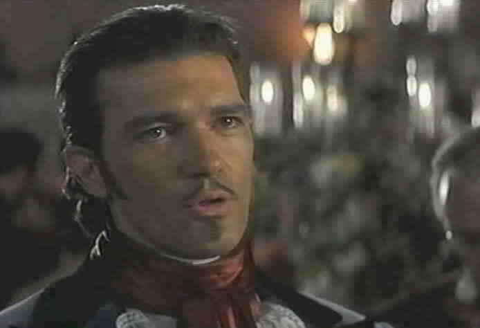 Antonio Banderas is Alejandro Murrieta and Zorro
