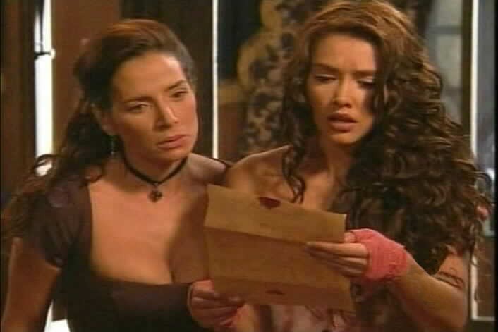 Esmeralda searches through her father's private papers.