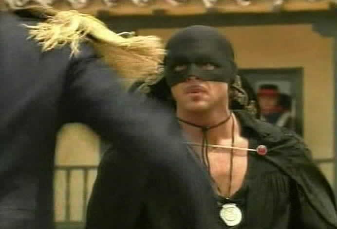 Zorro fights Montero.