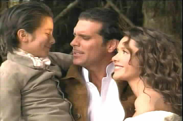 Diego and Esmeralda spend time with their son.