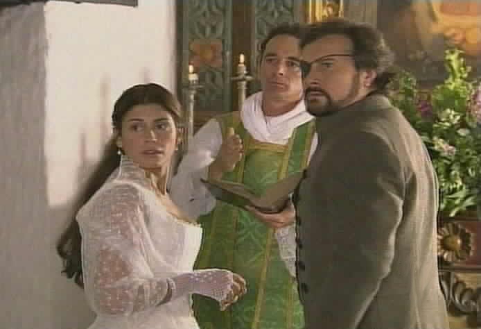 Almudena interrupts Fernando and Maria Pia's wedding.