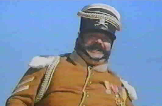 Moustache is Sergeant Garcia